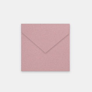 Envelope 140x140 mm metallic powder pink