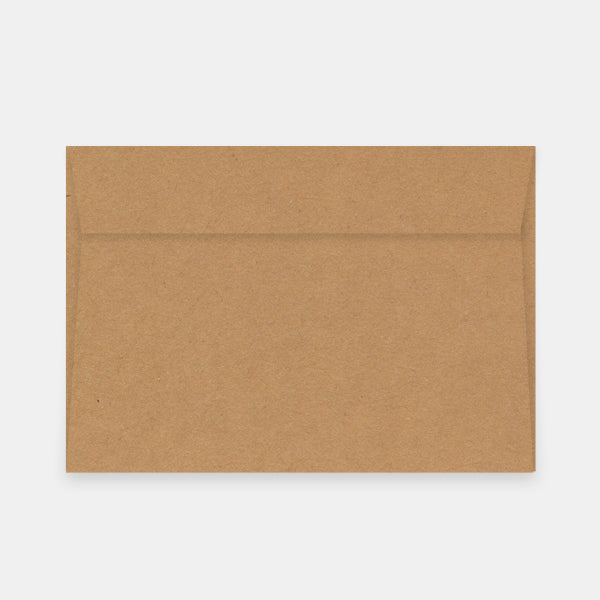 Envelope 162x229 mm kraft material