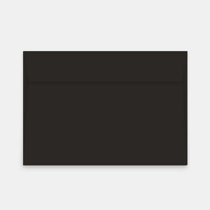 Umschlag 162x229 mm, schwarze Haut