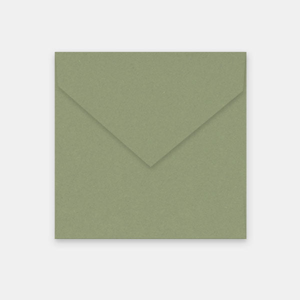 Envelope 170x170 mm olive kraft