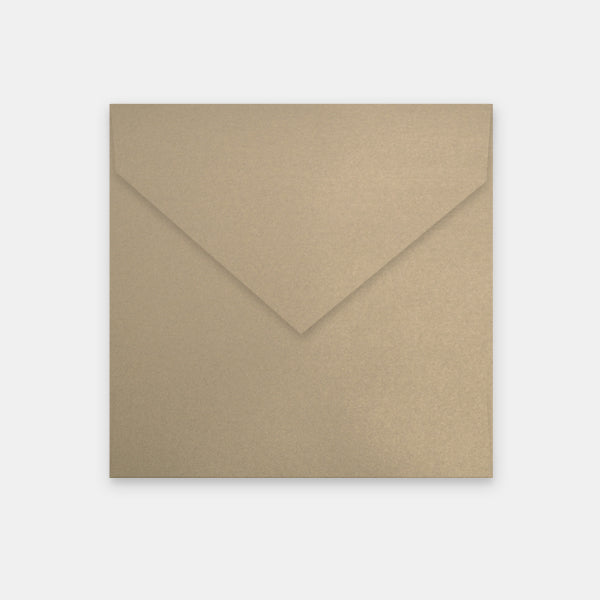 Envelope 170x170 mm metallic vanity pearl