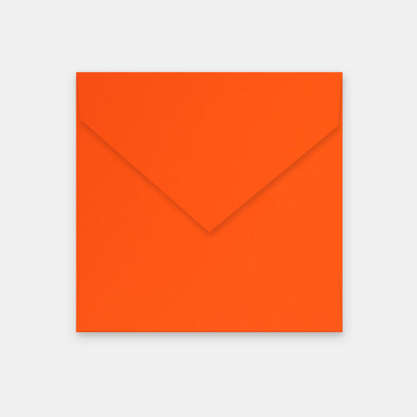 Enveloppe 170x170 mm skin orange