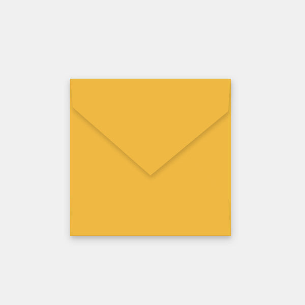 Envelope 140x140 mm keaykolour Indian yellow