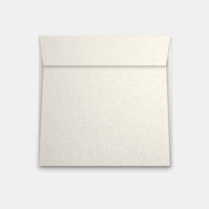 Enveloppe 170x170 mm paillete cryogen white