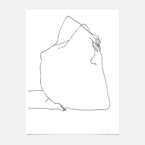 Limited Edition Art Print Woman Yoga - 01