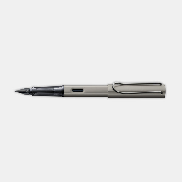 Lx fountain pen - ruthenium