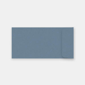 Wedding invitation pouch 115x225 mm kraft denim blue