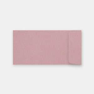 Pochette 115x225 mm metallisee rose poudree