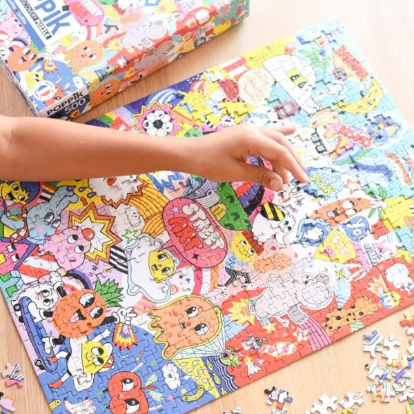 Puzzle éducatif 500 pièces Graffiti Poppik