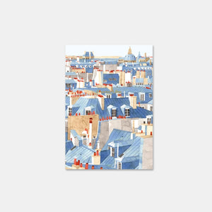 A6 Notebook Roofs of Paris